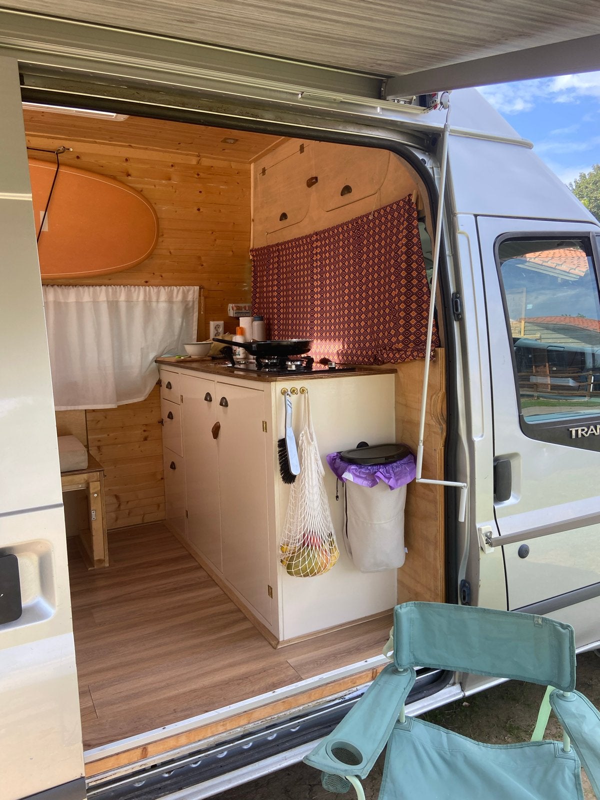 Ford Transit 2009 camper, Chemisch toilet, Buscamper of Camperbus, Bestuurdersdeur, Tot en met 2