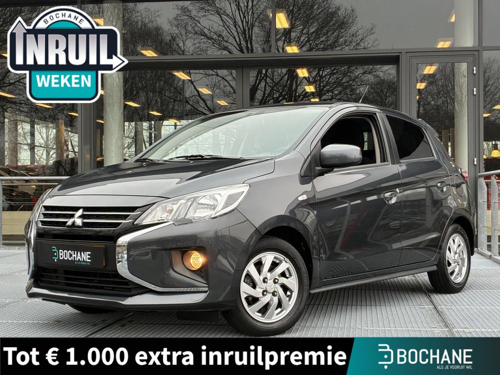 Mitsubishi Space Star 1.2 Dynamic CVT Automaat 70PK | Climat, Stof, Gebruikt, Start-stop-systeem, Origineel Nederlands