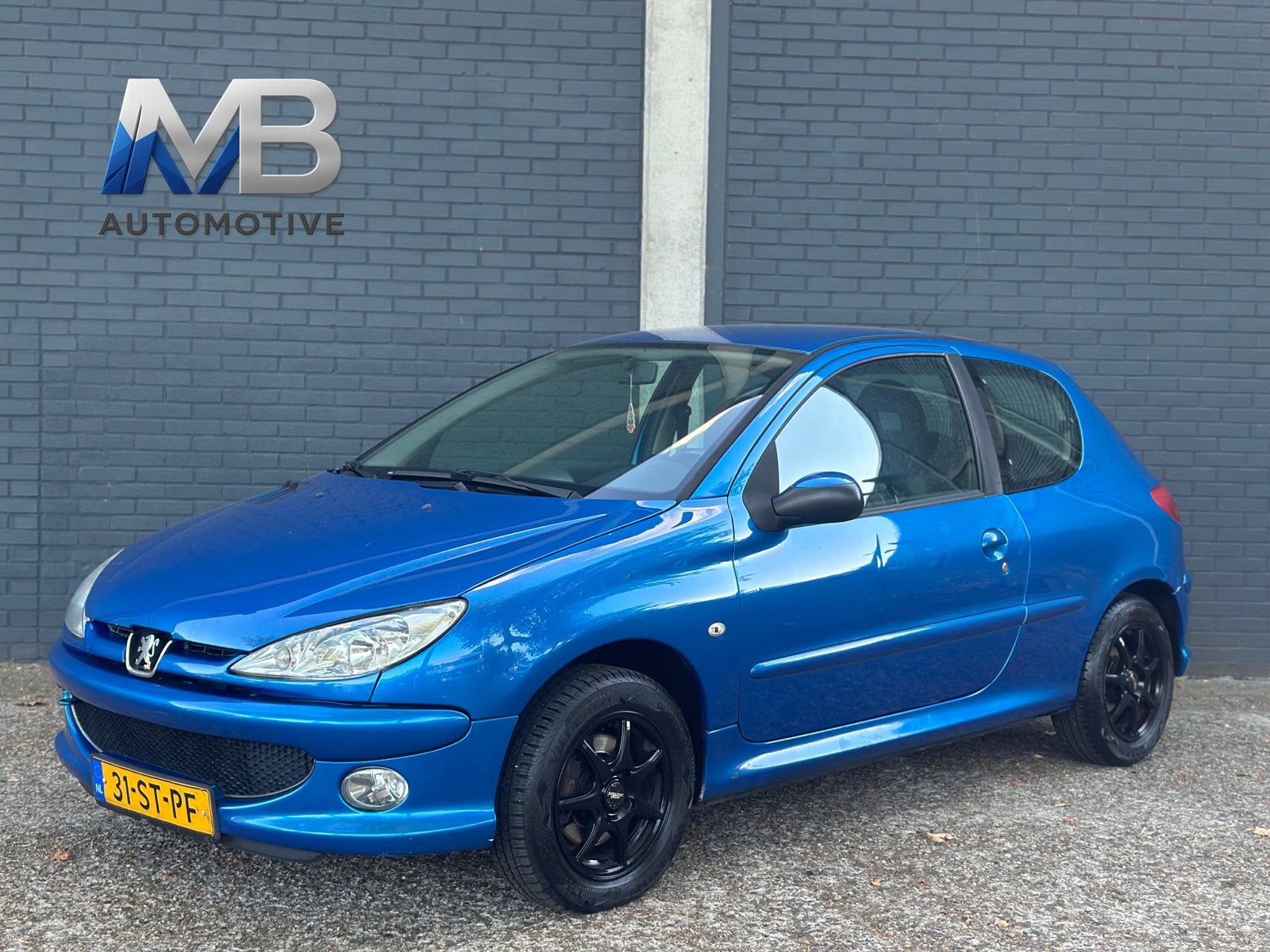 PEUGEOT 206/NIEUWE APK/AIRCO/1.6 16v, Voorwielaandrijving, 15 km/l, 40 €/maand, Blauw