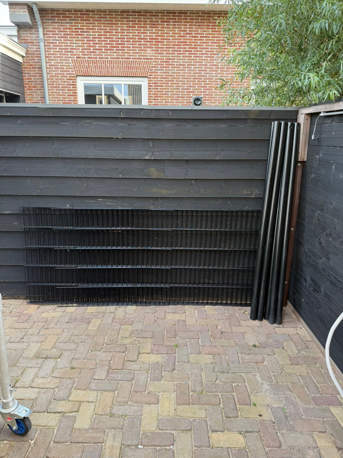 Dubbel sfaafmat hekwerk, Ophalen of Verzenden, Zo goed als nieuw, Minder dan 3 meter, Minder dan 1 meter