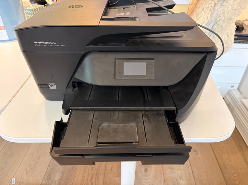 HP officejet 6950 4 in 1 printer, Computers en Software, Printers, Ophalen of Verzenden, Zo goed als nieuw