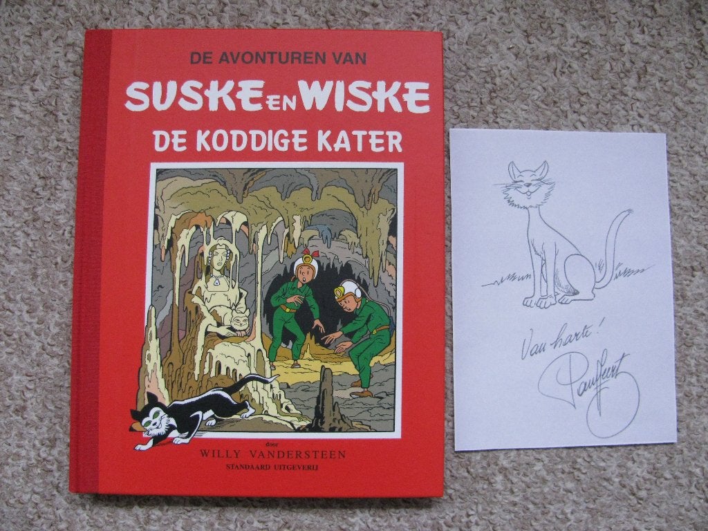 Suske en Wiske 55 Klassiek - De Koddige Kater +tek P. Geerts, Eén stripboek, Nieuw, Ophalen of Verzenden, Willy Vandersteen / Paul Geerts