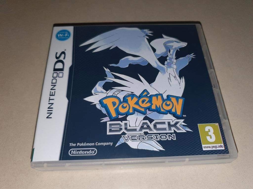 Pokemon Black Version DS Game Case, Avontuur en Actie, Verzenden, 1 speler, Zo goed als nieuw