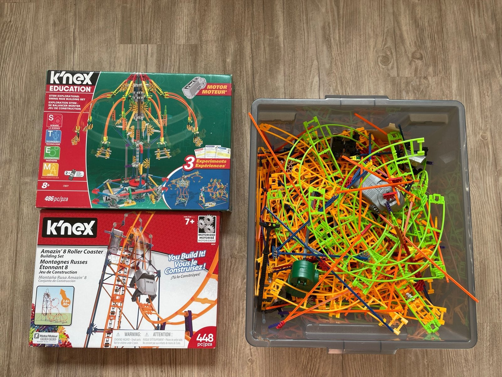 K'nex achtbaanonderdelen, Kinderen en Baby's, Ophalen, Gebruikt, K'nex