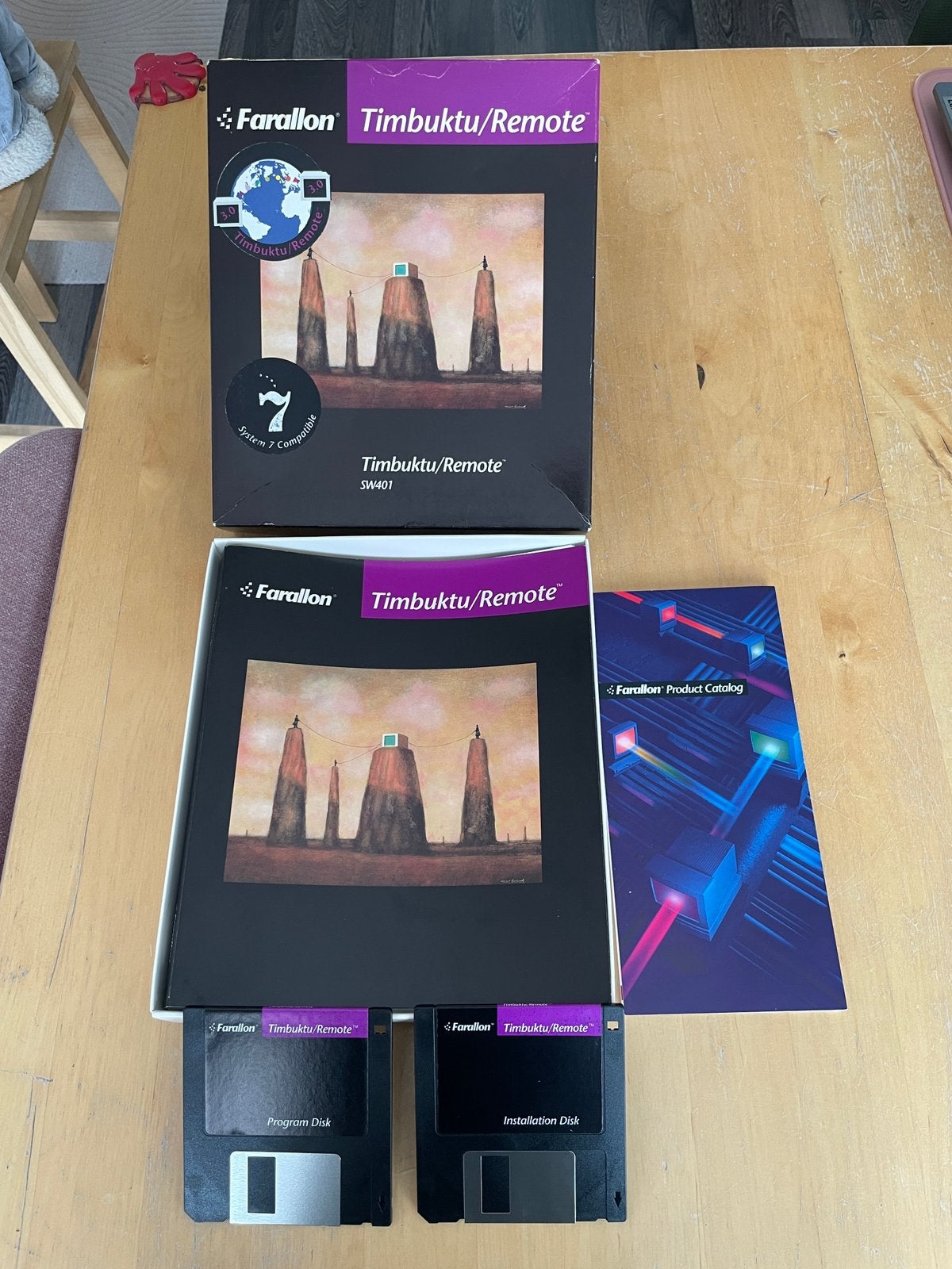 Farallon Timbuktu Remote voor Macintosh (Vintage Software), Ophalen of Verzenden