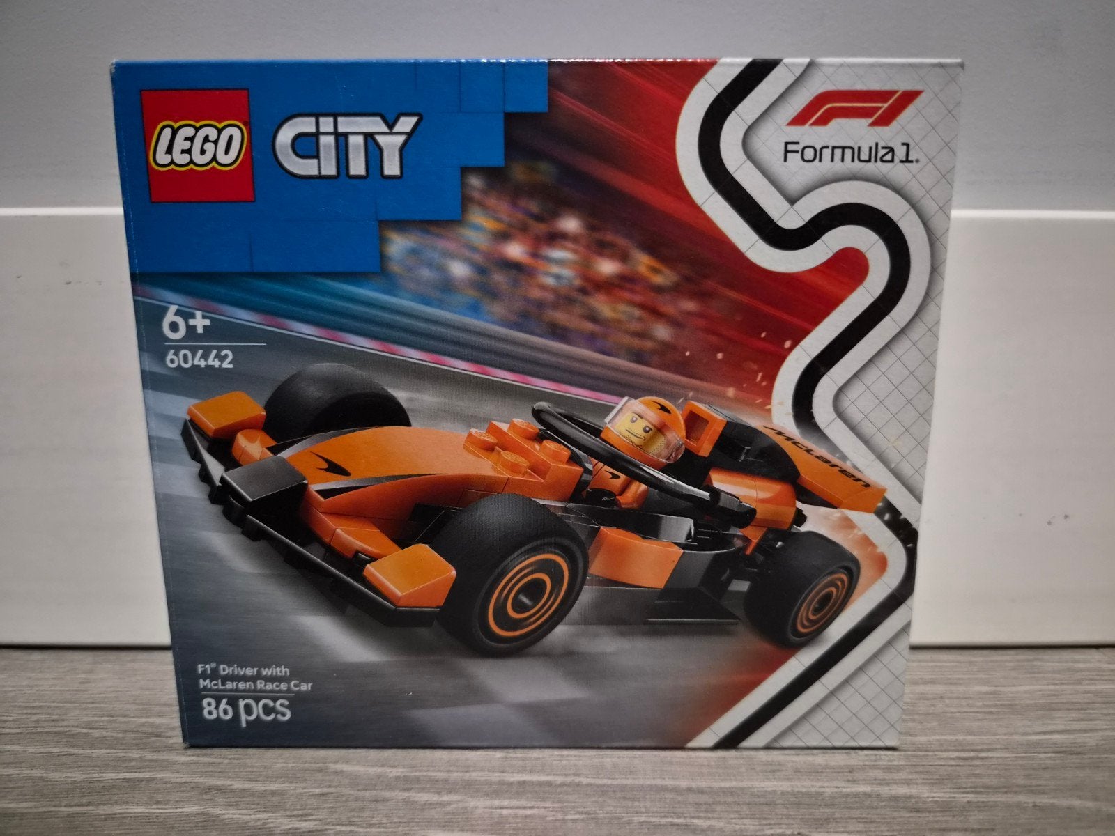 LEGO City Formule 1 McLaren Raceauto 60442, Ophalen of Verzenden, Zo goed als nieuw, Overige merken