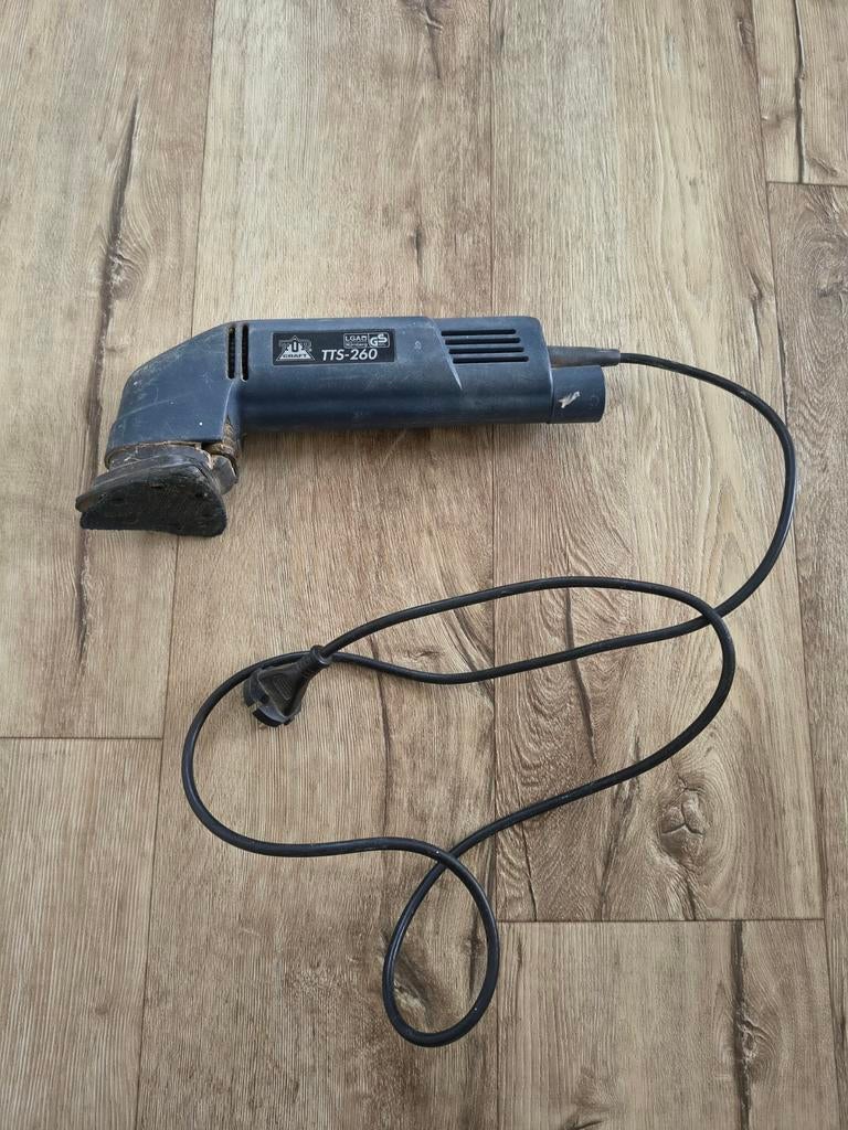 Topcraft delta schuurmachine, hoek schuur apparaat TTS 260., Gebruikt, Onb, Ophalen of Verzenden, Onb