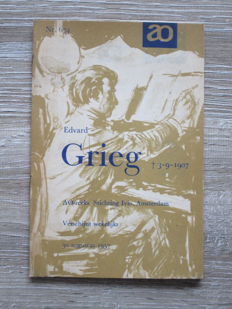 AO 674 Edvard Grieg, Boeken, Ophalen of Verzenden, Gelezen, Europa