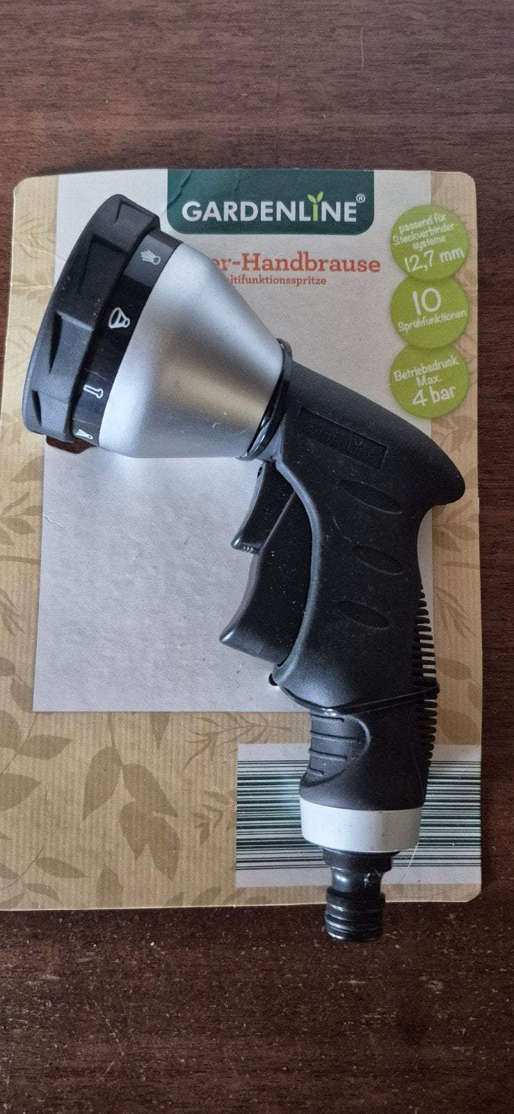 GARDENLINE Handsproeier met 10 sproeifuncties, Ophalen of Verzenden, Nieuw, Handsproeier