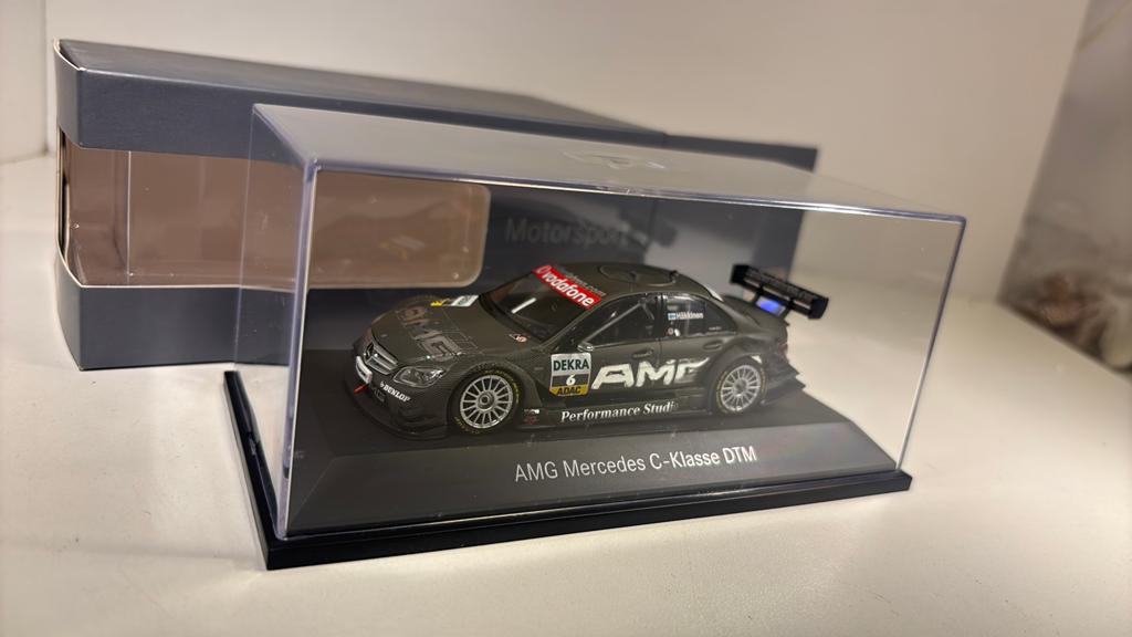 Mercedes benz c-klass dtm amg #6 minichamps 1.43, Auto, Ophalen of Verzenden, MiniChamps, A