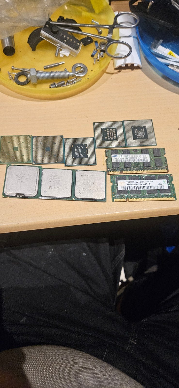 Diverse CPU's en Geheugenkaarten, Computers en Software, Gebruikt, Minder dan 2 Ghz, Diverse Intel CPU's, Ophalen of Verzenden