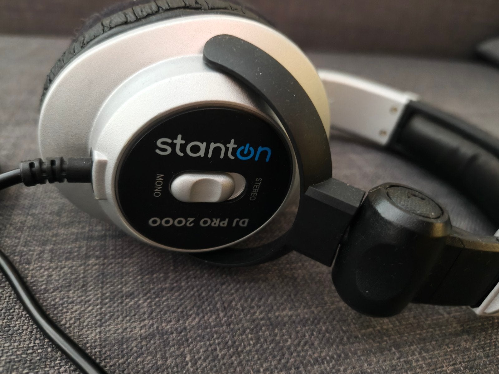 Stanton DJ Pro 2000 Koptelefoon, Overige merken, Ophalen of Verzenden, Zwart, Studio / DJ