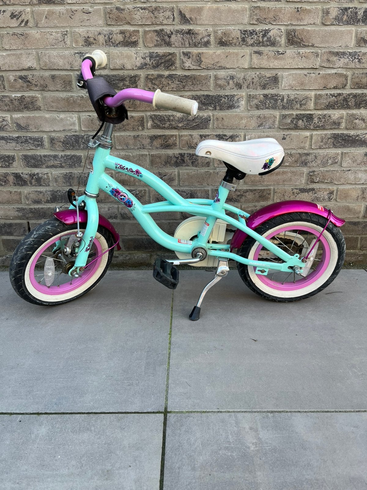 Leuke kinderfiets 12,5 inch, Fietsen en Brommers, Ophalen, Gebruikt, Minder dan 16 inch, Zijwieltjes