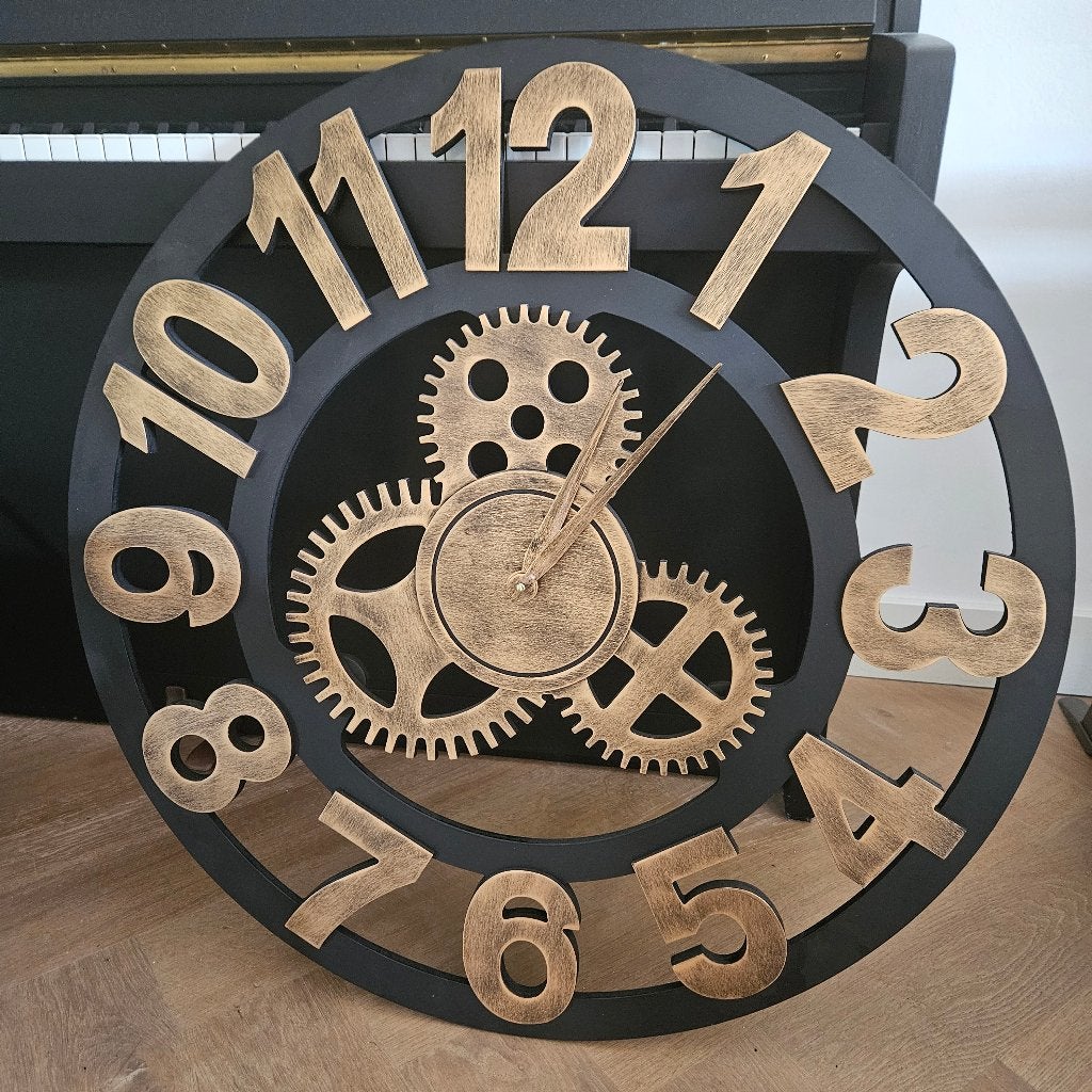 Klok, Ophalen, Zo goed als nieuw, Analoog, Wandklok