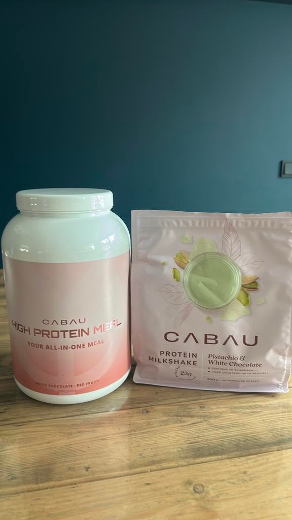 Proteine shake CABAU, Sport en Fitness, Ophalen of Verzenden, Zo goed als nieuw, Overige typen