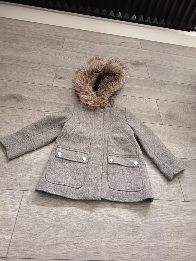 Meisjes jas maat 116, Ophalen of Verzenden