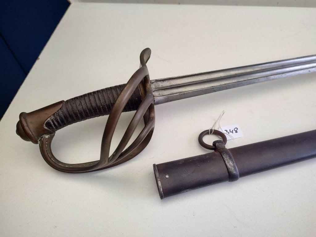 Sabel # 348 - Frankrijk - Cavalerie Carabiniers 1862/1854, Verzamelen, Verzenden, Landmacht, Overige gebieden, Zwaard of Sabel
