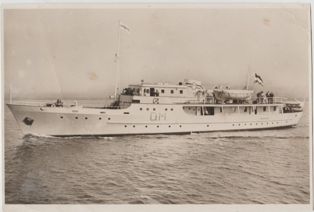 1948 vandersteng contactvaartuig marine scheepvaart schip, Verzamelen, Ophalen of Verzenden, 1940 tot 1960, Ongelopen, Voertuig