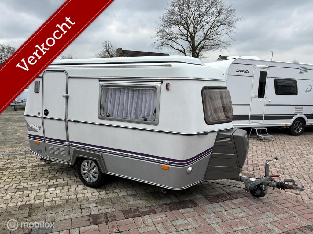 Eriba Puck L met Luifel Panarama luifel, Caravans en Kamperen, Caravans, Bedrijf, Info@eriba.de, 4 tot 5 meter, 500 - 750 kg