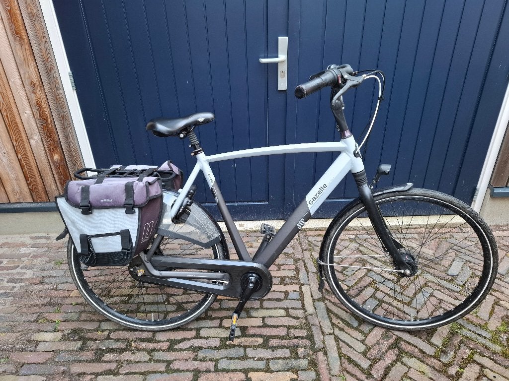 Gazelle Grenoble c8 herenfiets, Ophalen, Gebruikt, Versnellingen, 61 tot 65 cm
