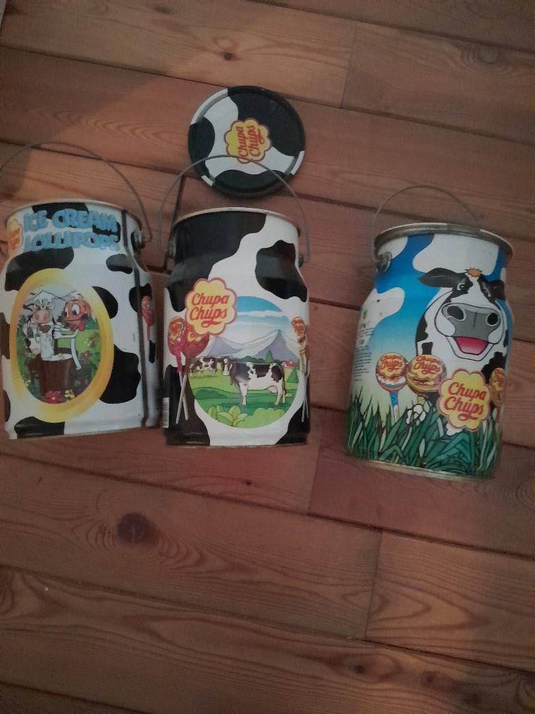 blik chupa chups, Verzamelen, Blikken, Ophalen, Gebruikt, Overige, Overige merken