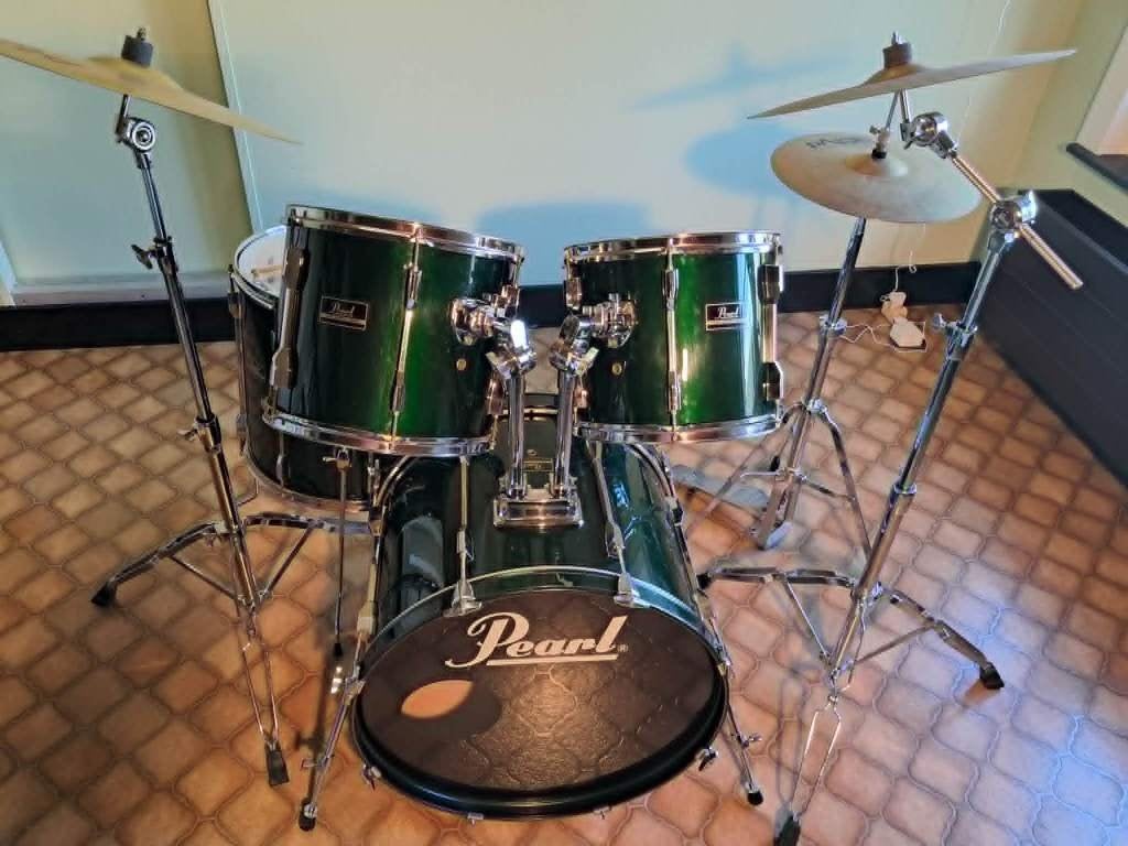 Pearl  drumstel, Muziek en Instrumenten, Drumstellen en Slagwerk, Ophalen, Gebruikt, Pearl