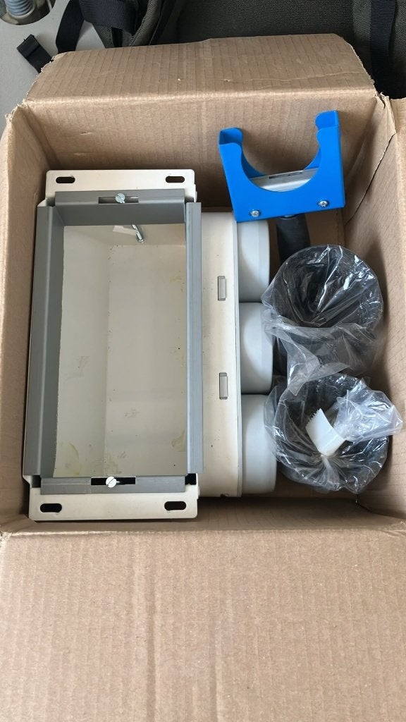 Vent-Axia Uniflexplus inbouwunit wand of plafond, Overige materialen, Overige typen, 60 tot 80 mm, Nieuw