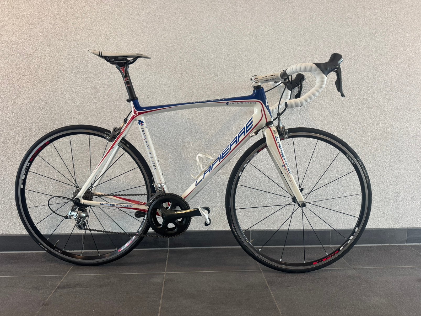 Lapierre Xelius FDJ, Fietsen en Brommers, 28 inch, Carbon, Velgrem, Zo goed als nieuw