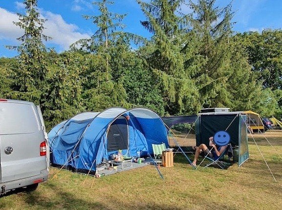 Vango Padstow 500 - 5 persoons tunneltent zgan, Ophalen, Zo goed als nieuw, Tot en met 5
