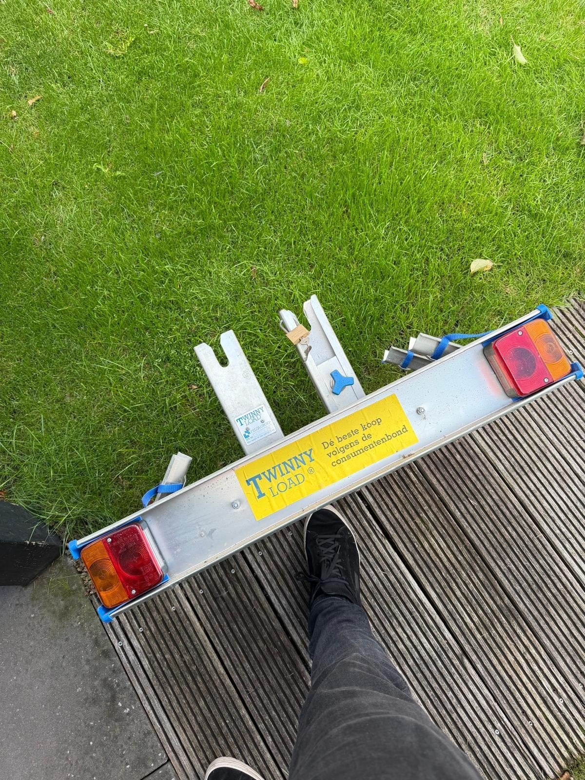 Twinny Load fietsendrager voor 2 fietsen, Ophalen, 2 fietsen, Gebruikt, Trekhaakdrager