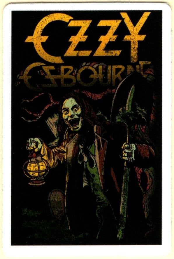 Ozzy Osbourne sticker #7, Verzamelen, Verzenden, Nieuw, Foto of Kaart