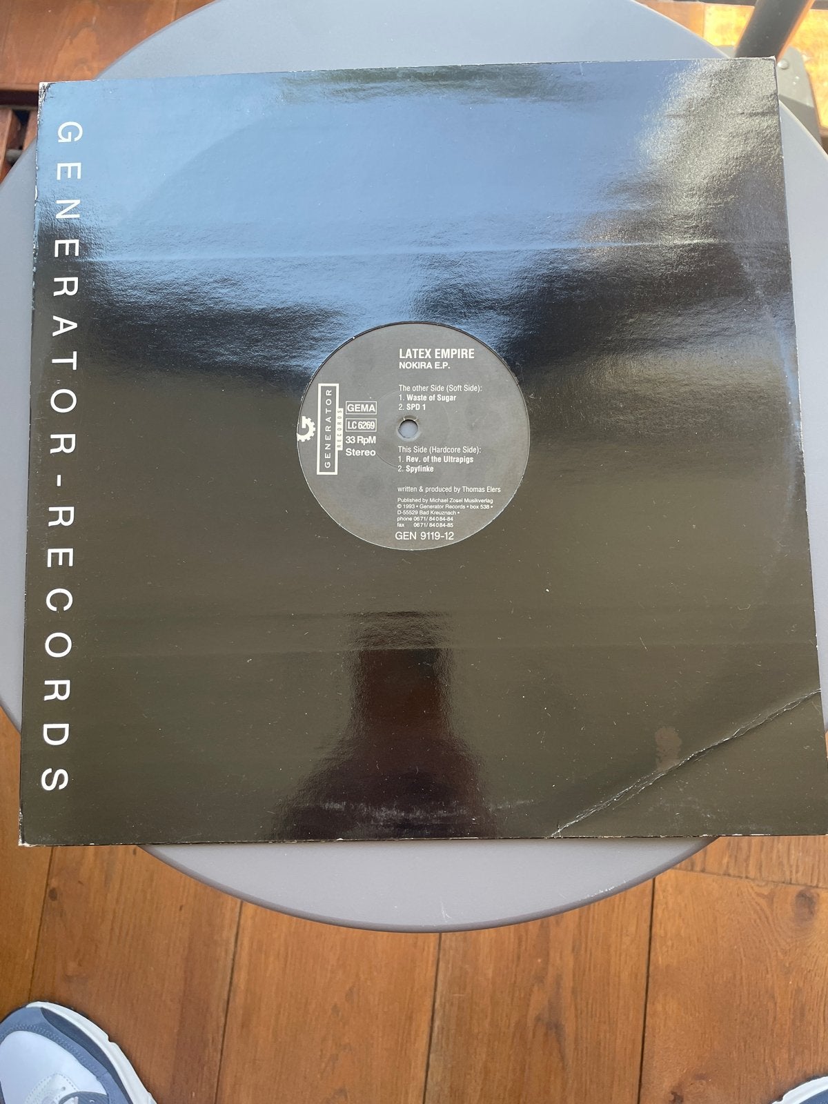 Latex Empire - Nokira E.P. (Hardcore/Techno Vinyl), Gebruikt, Hardcore, Verzenden, EP