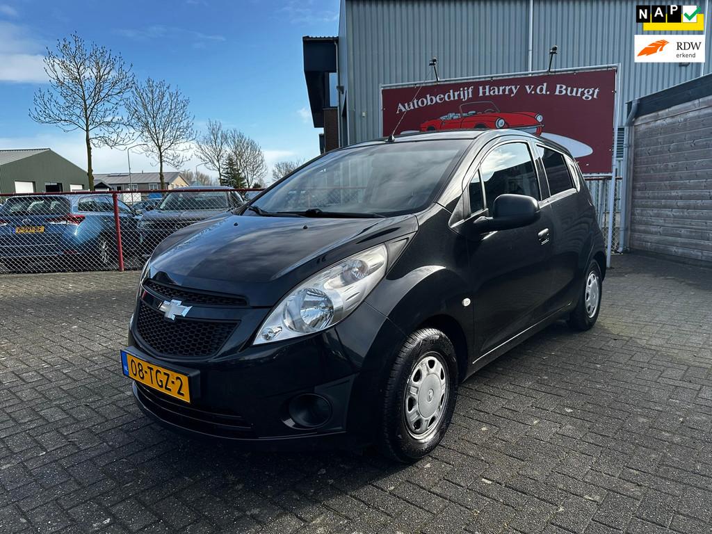 Chevrolet Spark 1.0 16V LS Bi-Fuel| Airco | Nette Staat, Auto's, Chevrolet, Voorwielaandrijving, Euro 5, Stof, Zwart