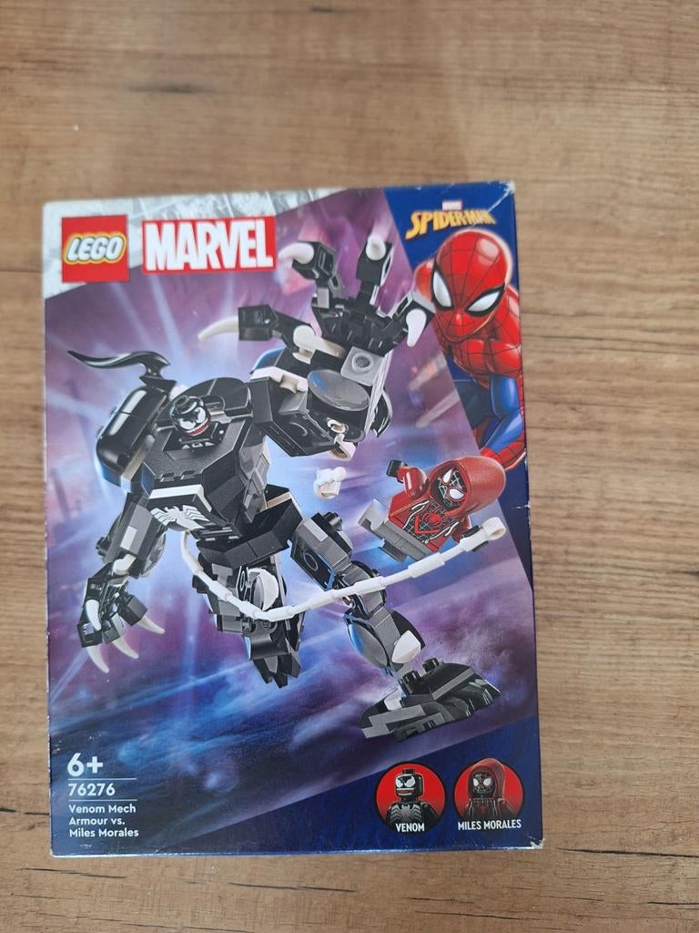 LEGO Marvel Venom Mech Armour vs. Miles Morales (76276), Inclusief minifiguren, Marvel, Lego, Nieuw