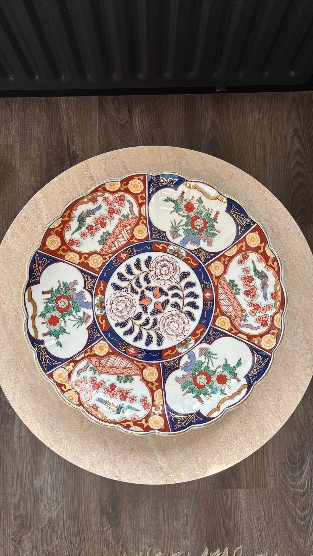 Japans Gold Imari wandbord, Ophalen of Verzenden