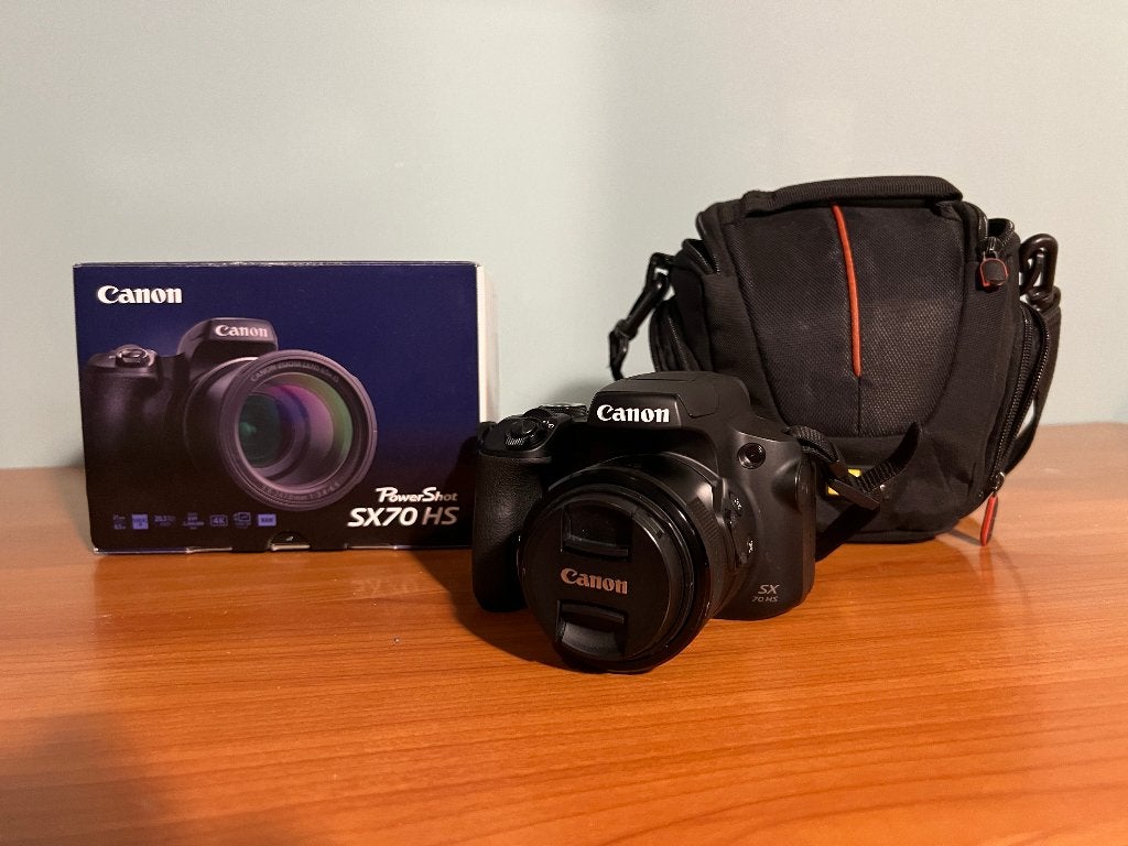 Canon SX70 HS bridgecamera 21-1365, Verzenden, Canon, Geheugenkaart, Zo goed als nieuw