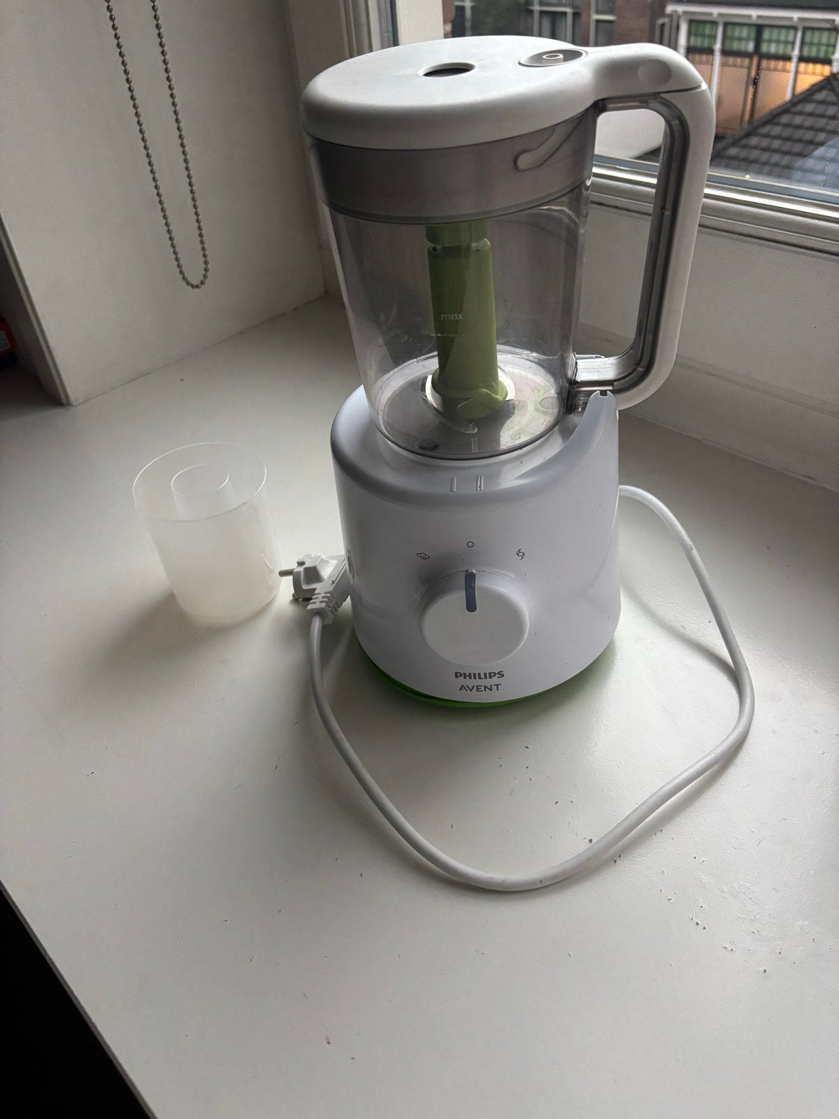 Philips Avent Stoom Blender Mixer - Babyvoeding Maker, Gebruikt, Ophalen of Verzenden, Vaatwasserbestendig, Minder dan 1 liter