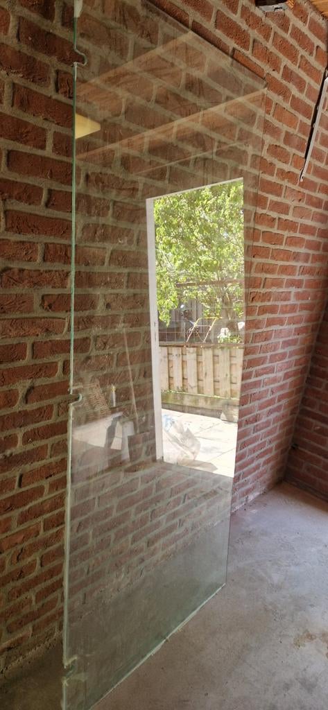 Gratis afhalen - Glazen douchewand, Ophalen, 80 tot 120 cm, Overige typen, 160 cm of meer