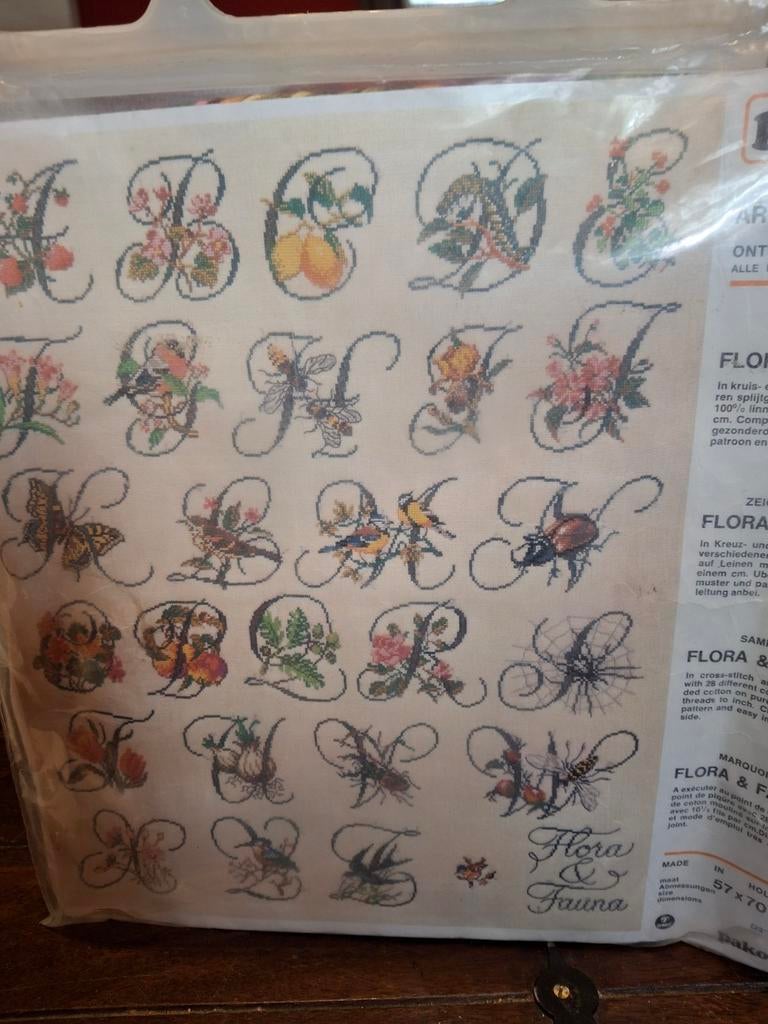 ABC -flora en fauna, Ophalen of Verzenden, Nieuw, Borduurpakket