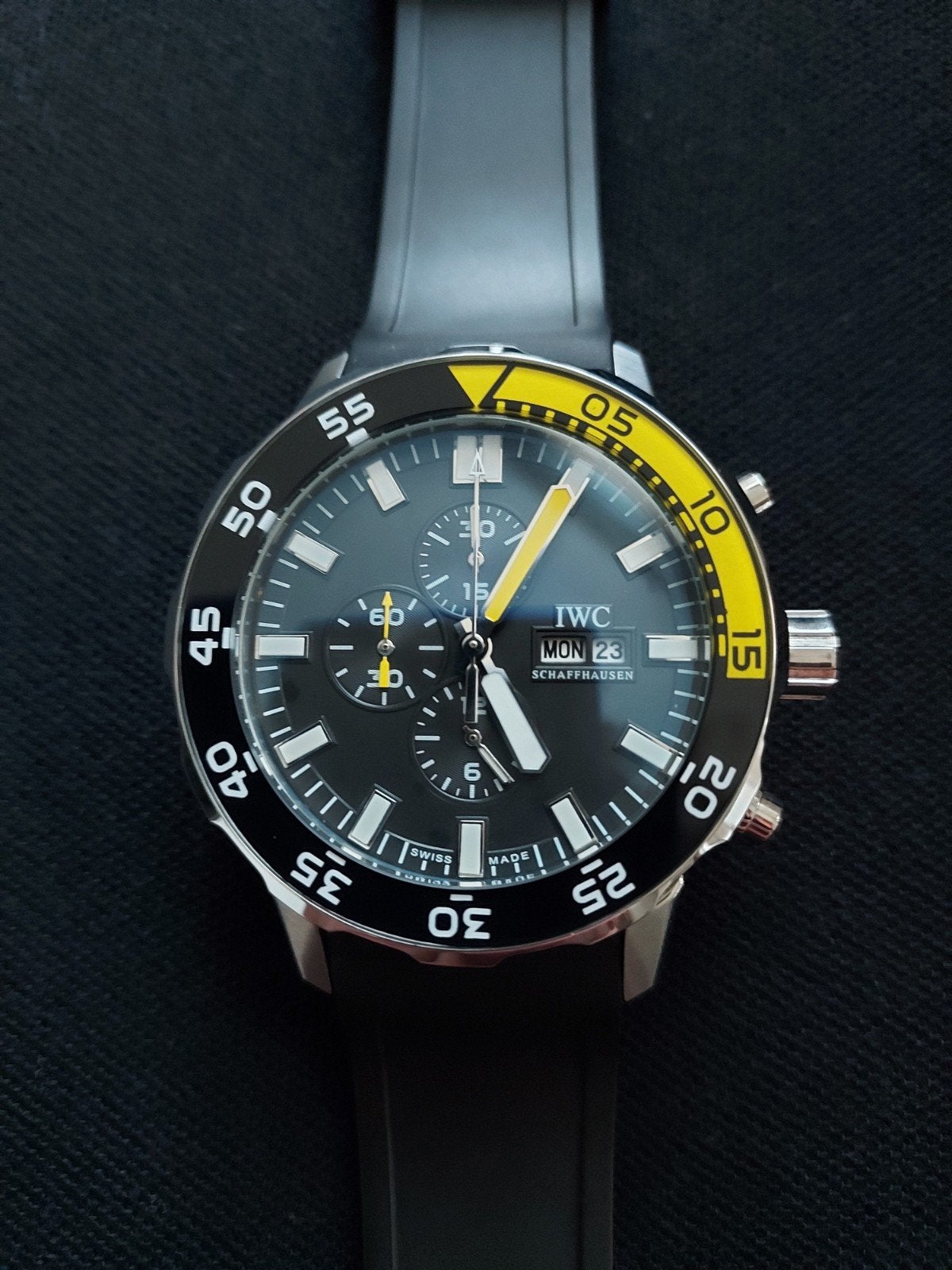 Iwc aquatimer, Sieraden, Tassen en Uiterlijk, Horloges | Heren, Overige merken, Staal, Polshorloge, Nieuw