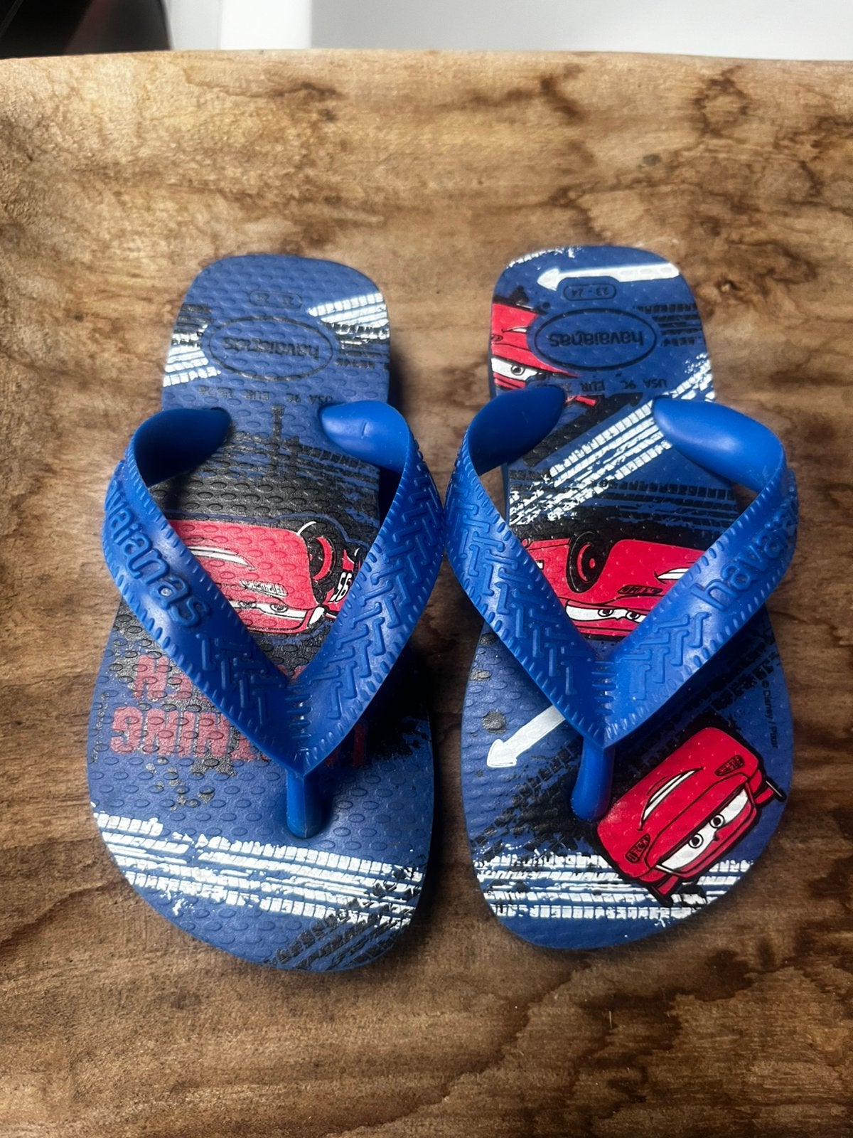 Havaianas slippers maat 25/26, Ophalen of Verzenden, Zo goed als nieuw, Jongetje of Meisje, Overige typen