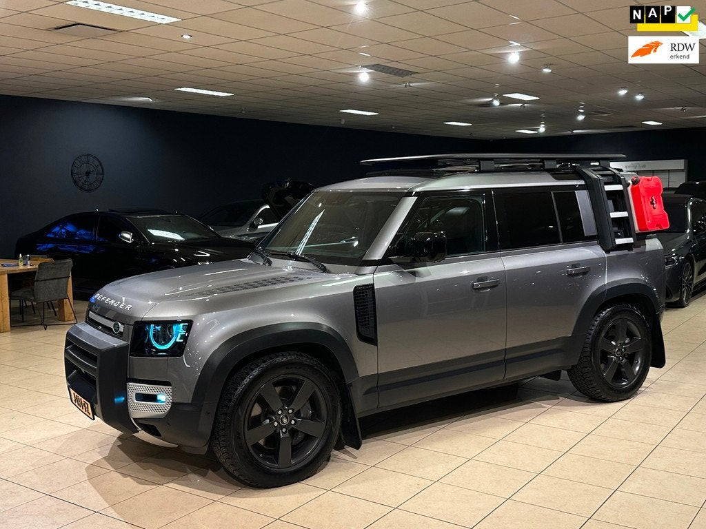 Land Rover Defender 110 X 3.0 P400 7p/LIER/IMPERIAAL/NL-AUTO, Auto's, Land Rover, Automaat, Gebruikt, 2996 cc, Vierwielaandrijving