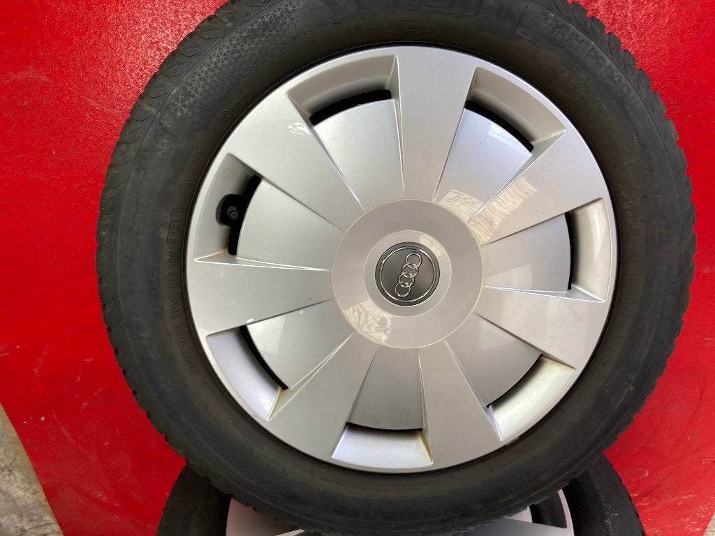 Winterbanden Audi A3 bj 2020 - 2026 205/55R16, Auto-onderdelen, Gebruikt, 16 inch, ., Banden en Velgen