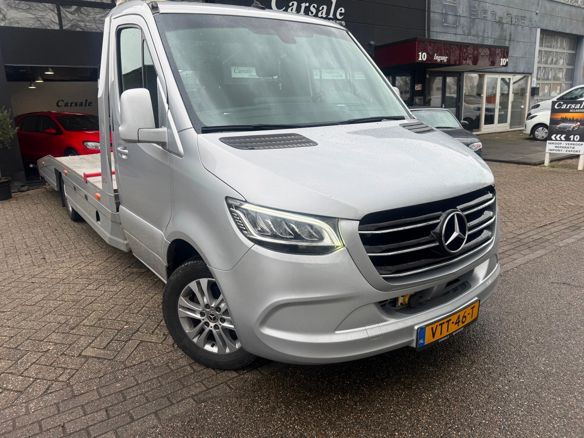 Mercedes-Benz Sprinter 319 3.0 CDI L3 EURO VI-D Oprijwagen, Auto's, Bestelauto's, Automaat, Achterwielaandrijving, Gebruikt, Euro 6