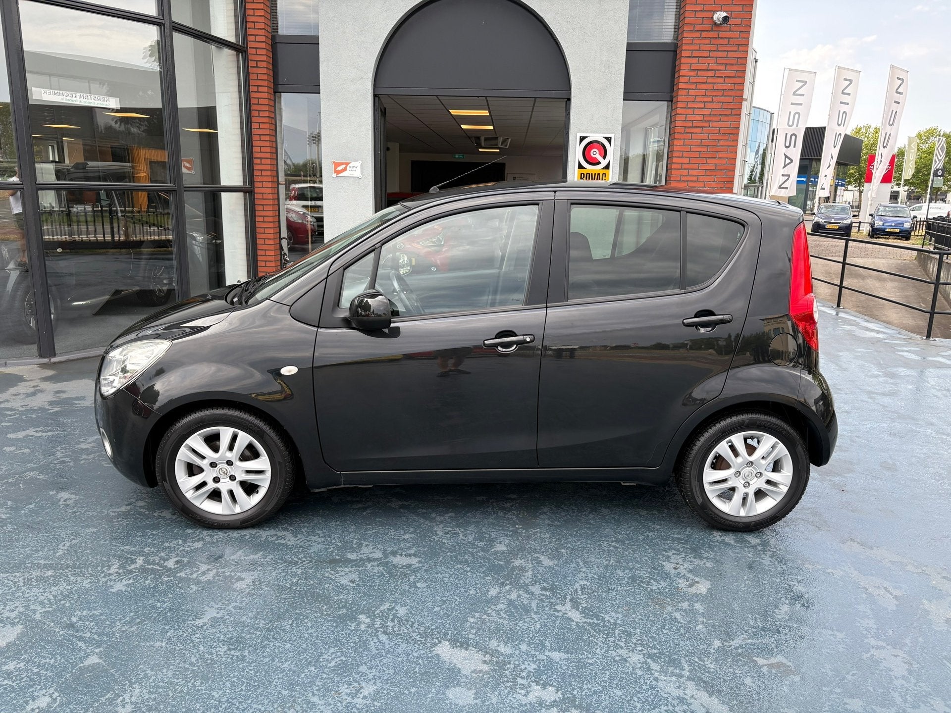 Opel Agila 1.2 Edition KOUDE AIRCO LMV, Voorwielaandrijving, 4 cilinders, 965 kg, Zwart