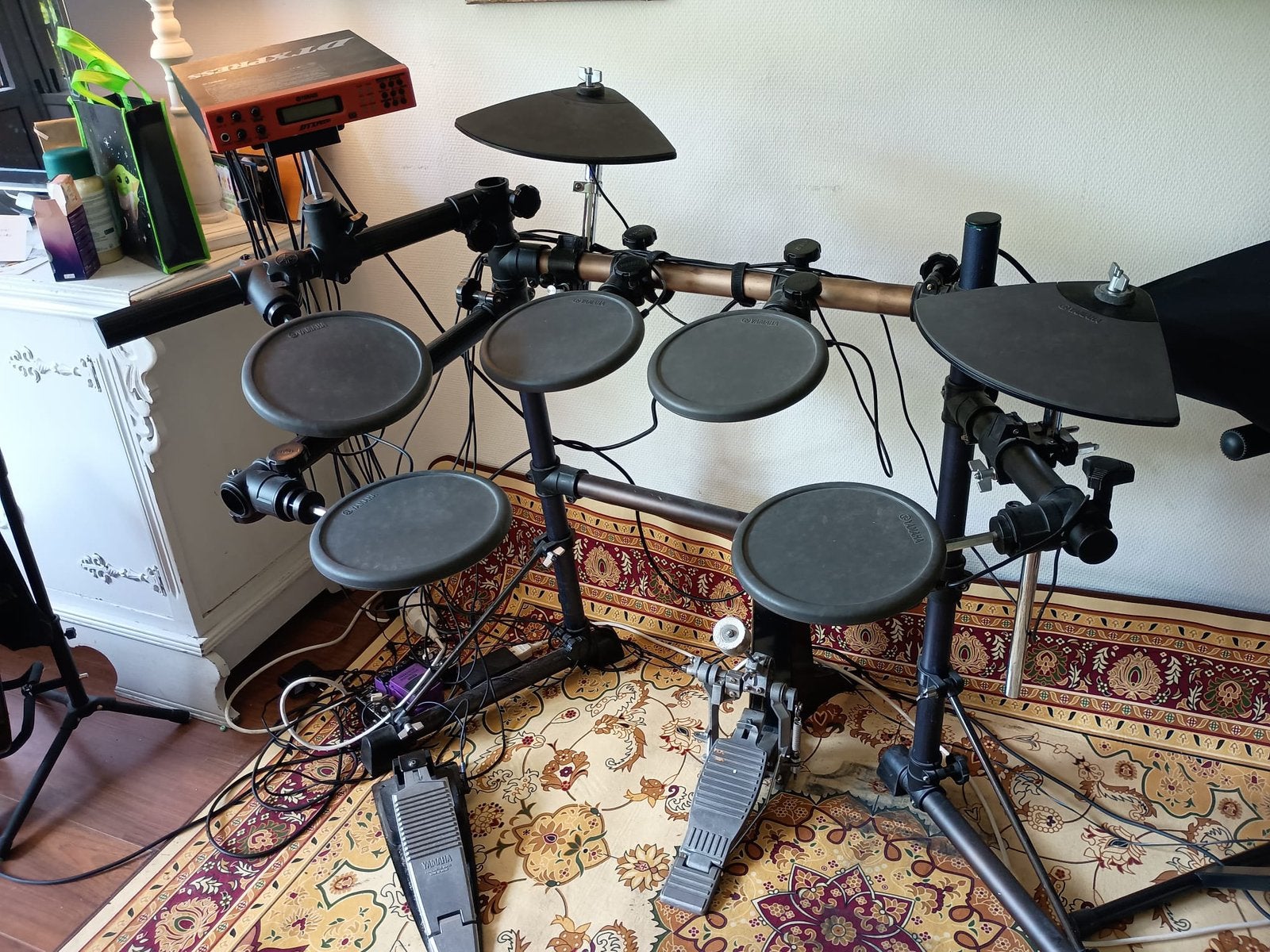 Yamaha Dtxpress elektronisch drumstel, Ophalen, Zo goed als nieuw, Yamaha, Elektronisch