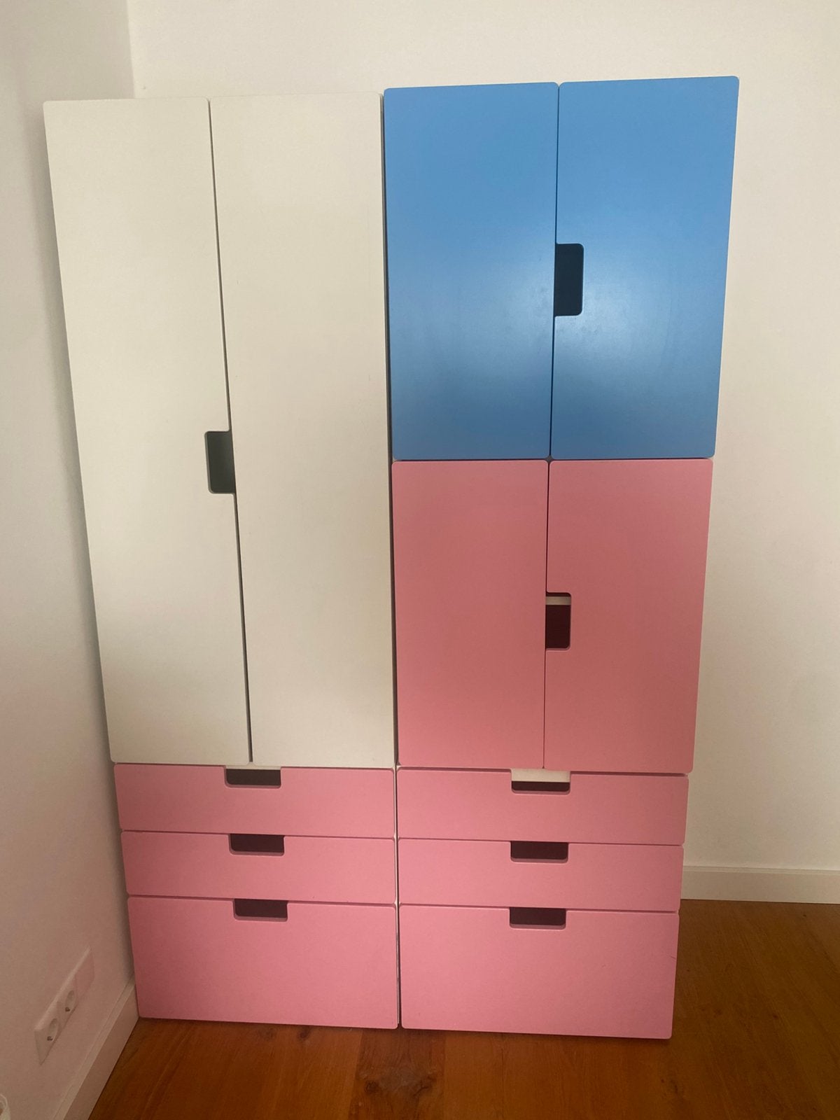 Ikea Stuva Malad kast (2delen) (totaal:193h*100b*50d), Ophalen, Gebruikt, Kast, 50 tot 70 cm