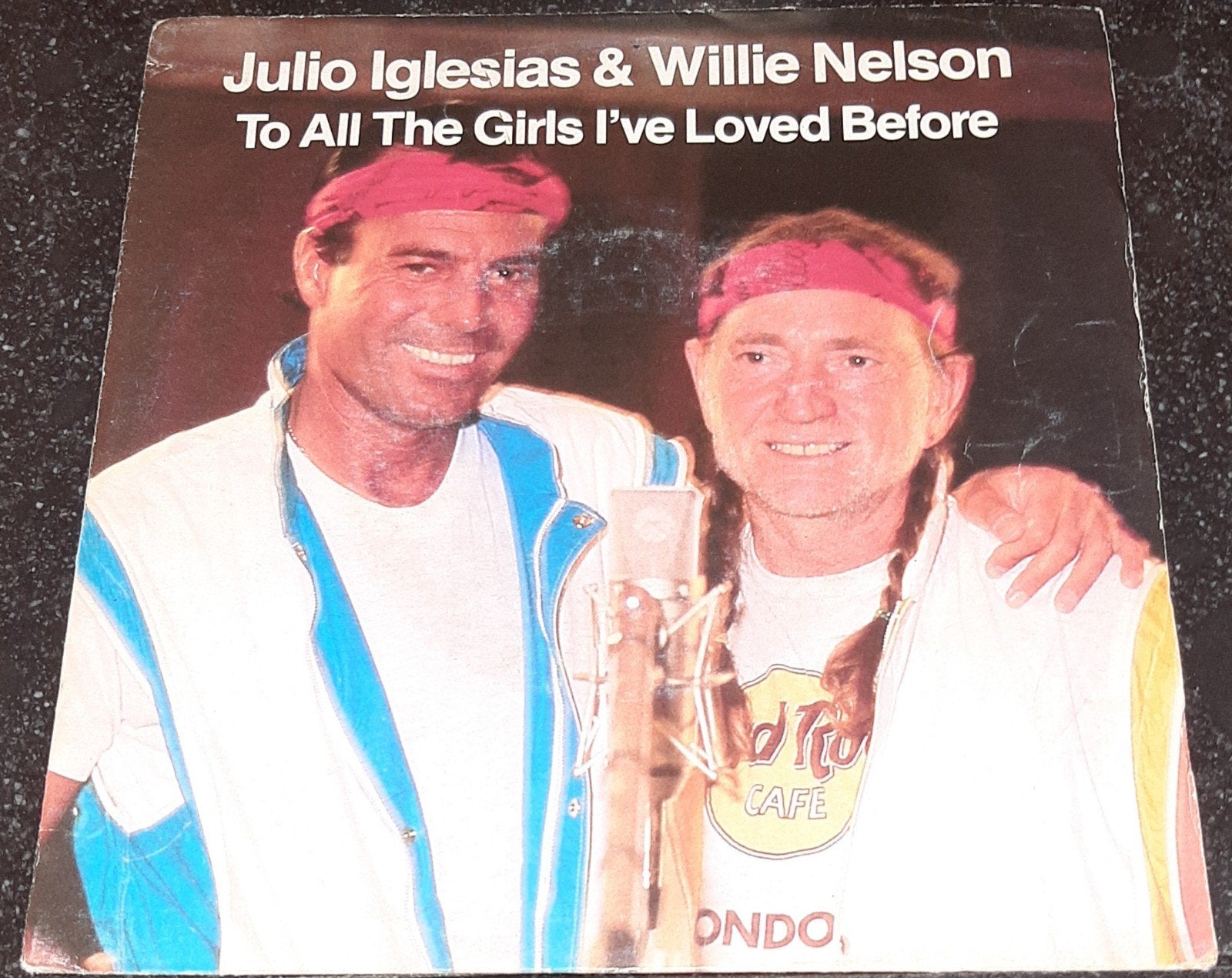 Julio Iglesias & Willie Nelson to all the girls I' loved, 7 inch, Ophalen of Verzenden, Zo goed als nieuw, Pop