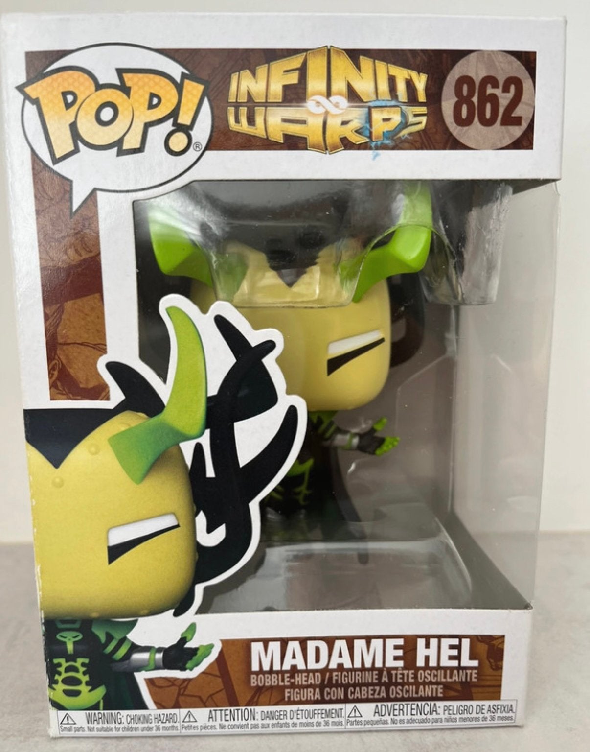 Funko Pop! Madame Hel #862 – Marvel Infinity Warps, Ophalen of Verzenden, Nieuw