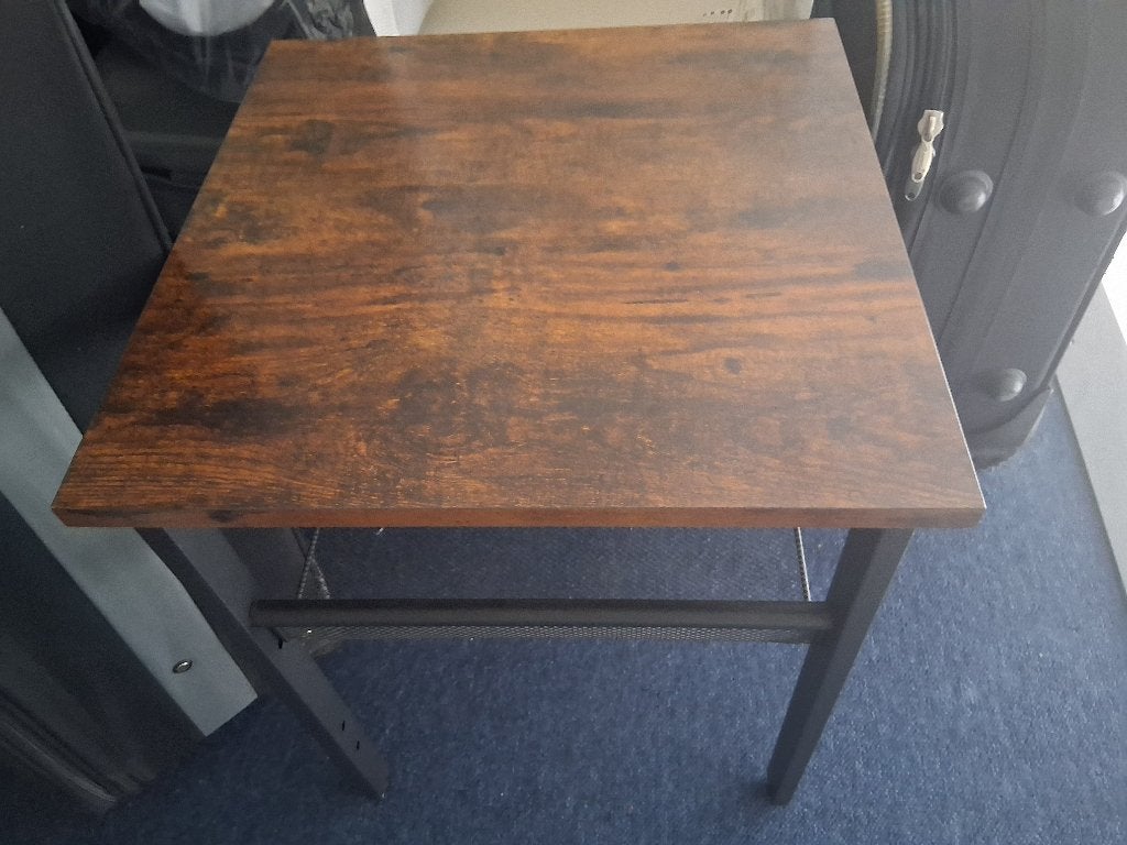 Bijzettafel / Side table, Ophalen, Overige materialen, Gebruikt, Vierkant